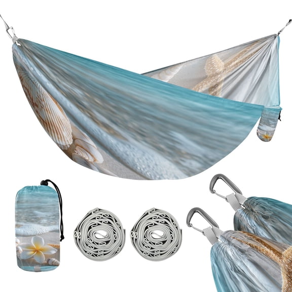 Hammock Camping Hammock Nylon Portable Hammock Travel Camping Hammock Beautiful Sea Shell