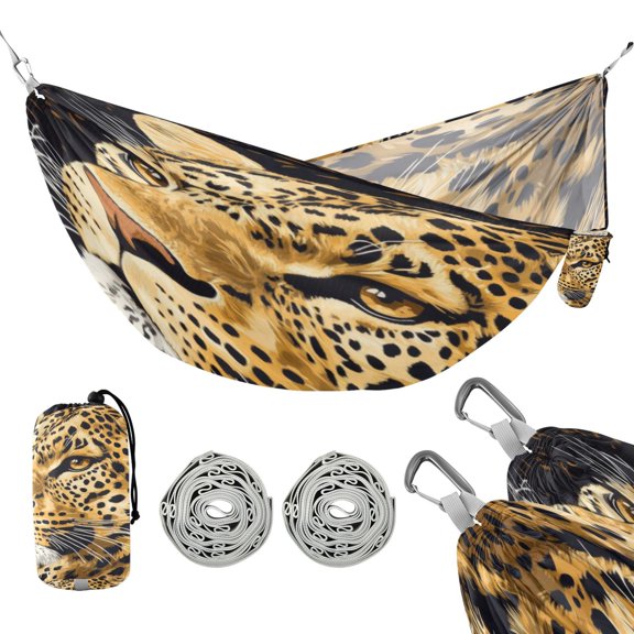Hammock Camping Hammock Nylon Portable Hammock Travel Camping Hammock Cute Leopard