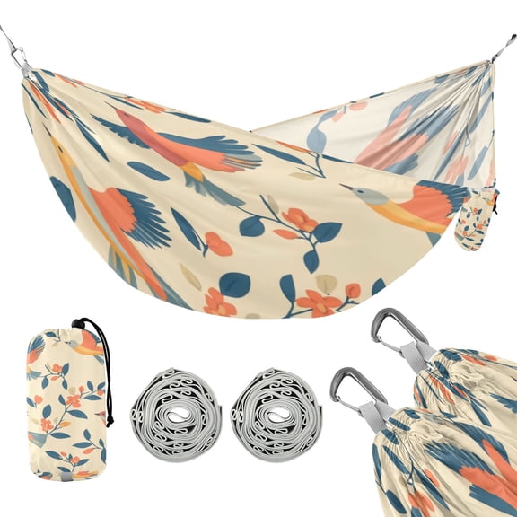 Hammock Camping Hammock Nylon Portable Hammock Travel Camping Hammock Flying Bird