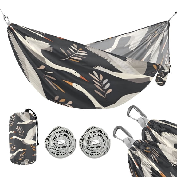 Hammock Camping Hammock Nylon Portable Hammock Travel Camping Hammock Flying Swan