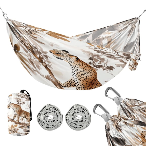 Hammock Camping Hammock Nylon Portable Hammock Travel Camping Hammock Leopards Climb Trees