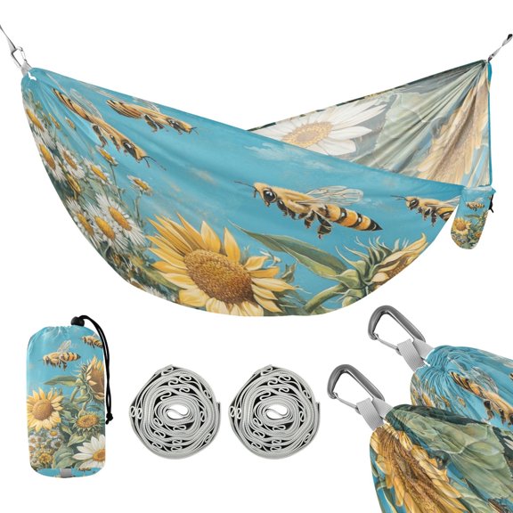 Hammock Camping Hammock Nylon Portable Hammock Travel Camping Hammock Lovely Bees