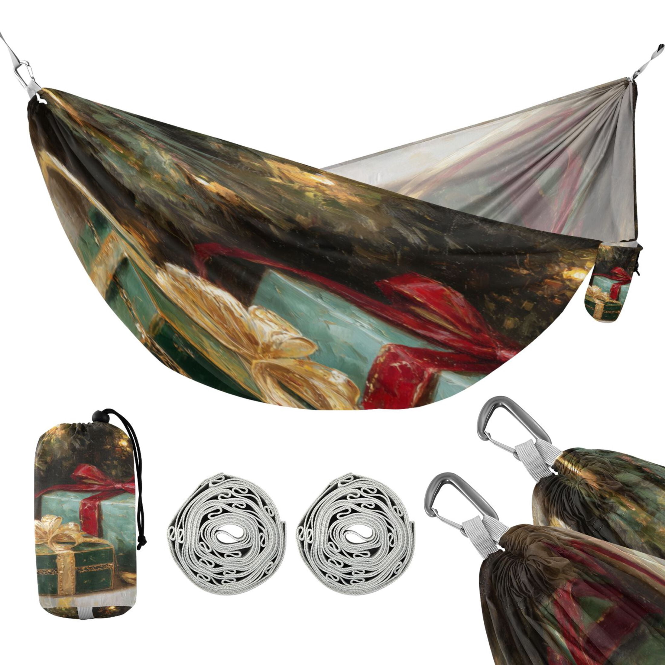 Hammock Camping Hammock Nylon Portable Hammock Travel Camping Hammock Lovely Christmas Gifts