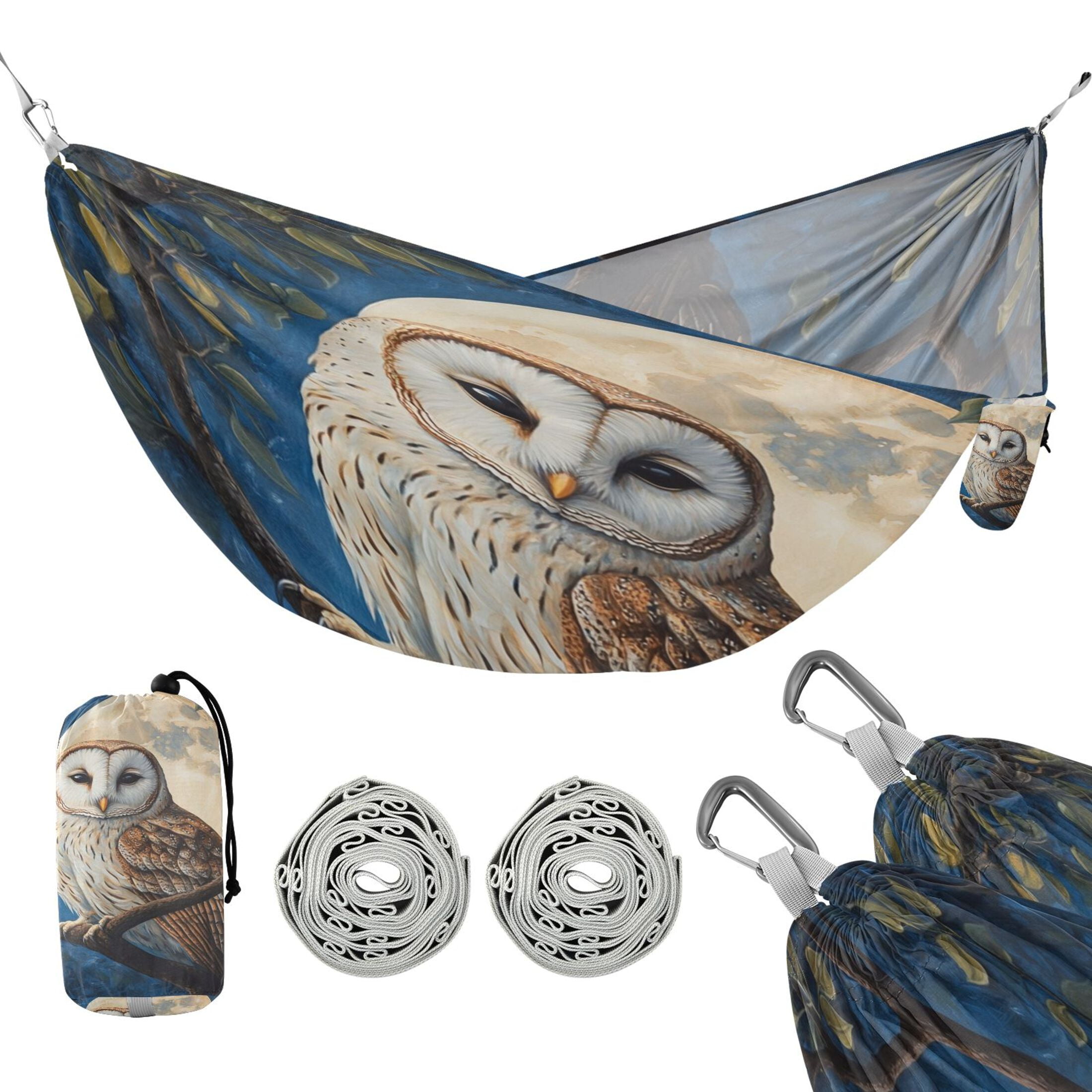 Hammock Camping Hammock Nylon Portable Hammock Travel Camping Hammock Moon Owl