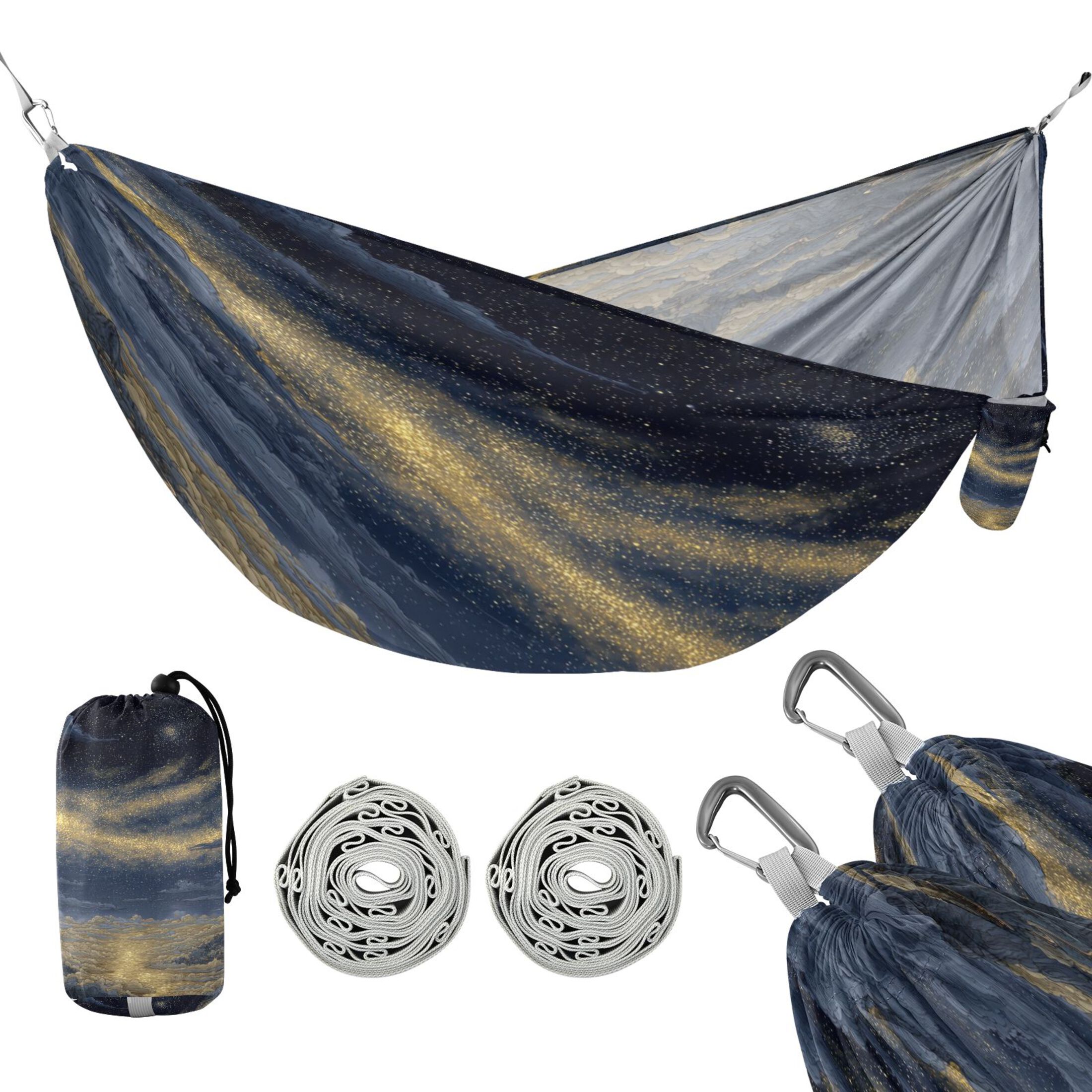 Hammock Camping Hammock Nylon Portable Hammock Travel Camping Hammock Star Night