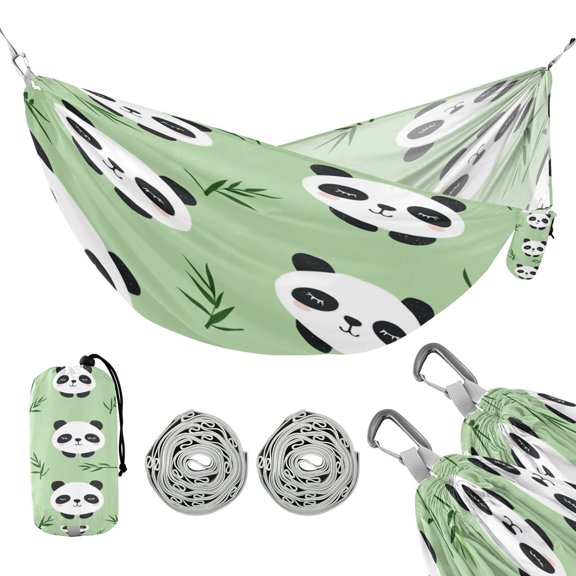 Hammock Camping Hammock Nylon Portable Hammock Travel Camping Hammock Super Cute Cartoon Panda