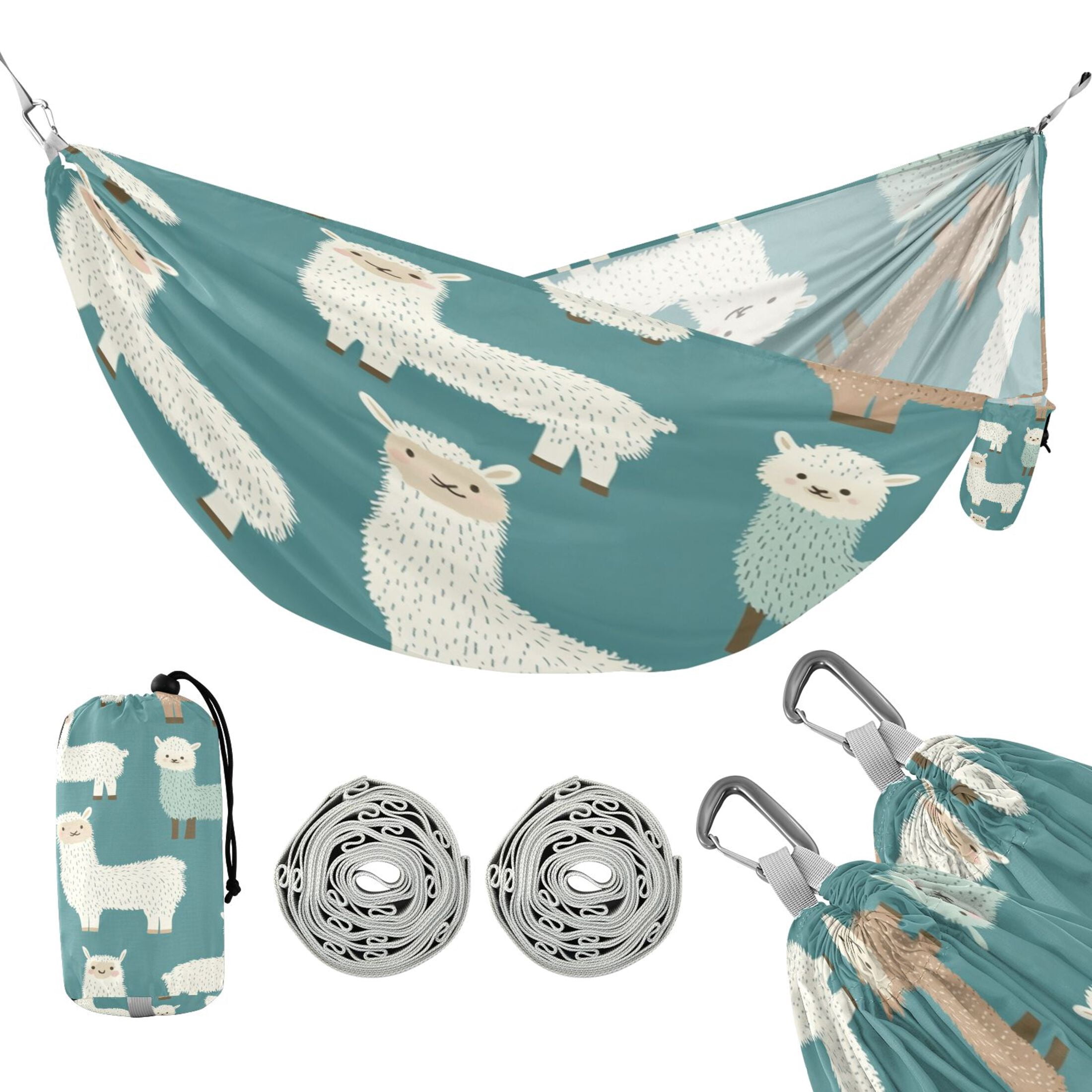 Hammock Camping Hammock Nylon Portable Hammock Travel Camping Hammock Super Cute Lamb
