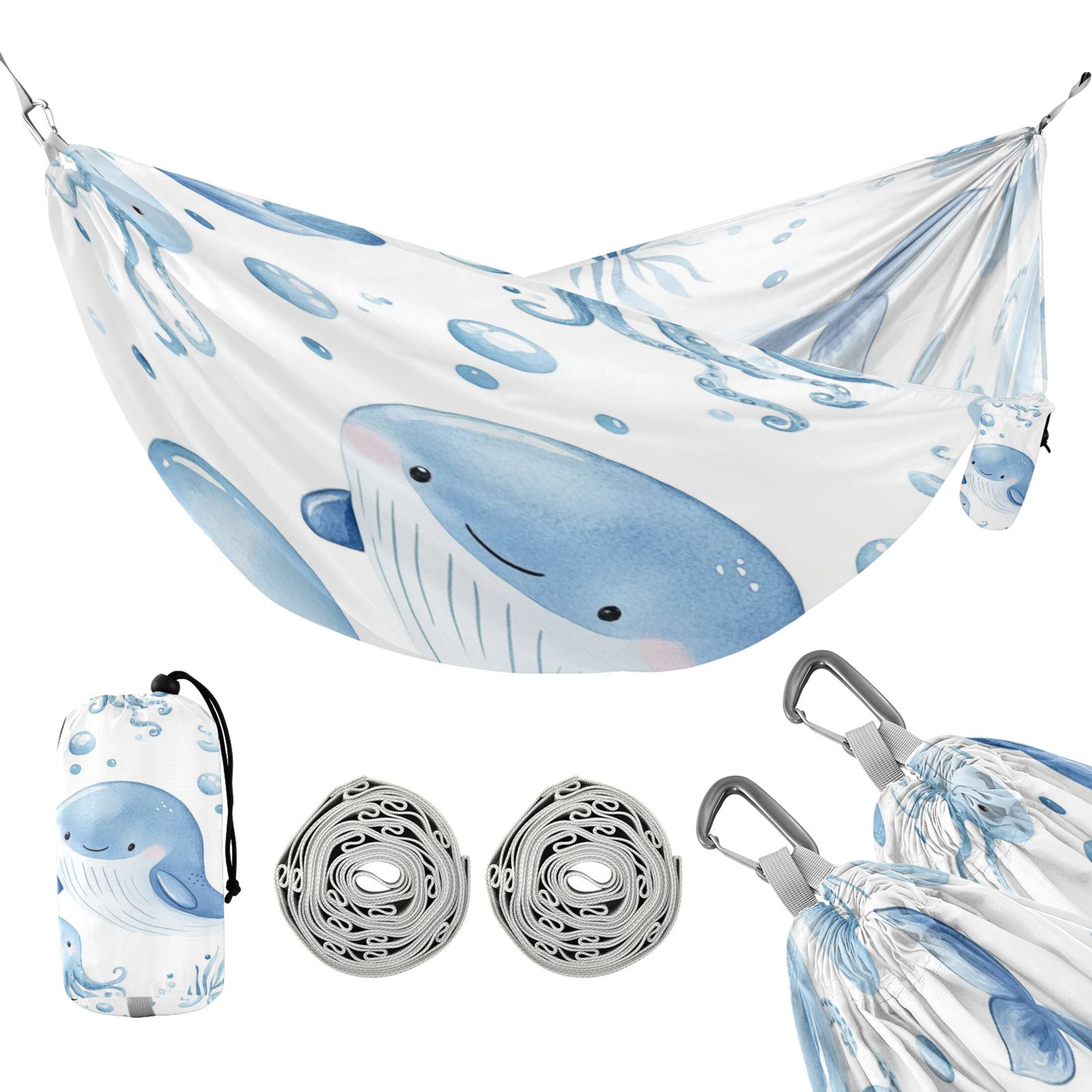 Hammock Camping Hammock Nylon Portable Hammock Travel Camping Hammock Super Cute Little Whale