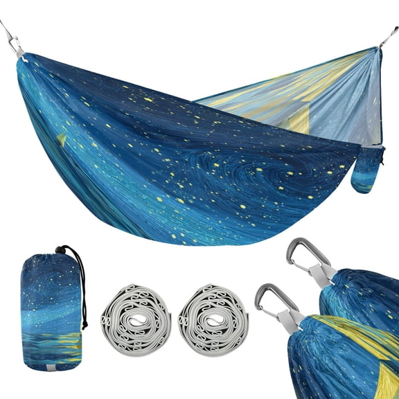 Hammock Camping Hammock Nylon Portable Hammock Travel Camping Hammock The Blue Sea