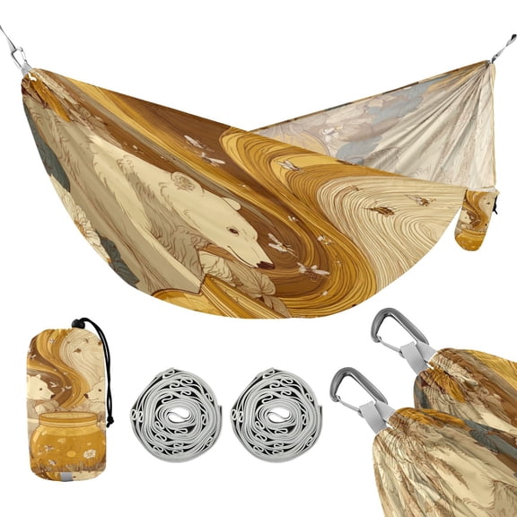 Hammock Camping Hammock Nylon Portable Hammock Travel Camping Hammock Two Bears