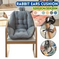 thumbnail image 1 of Hammock Chair Cushion w/ Headrest Back Support Cushion Comfortable for Hanging Chair Seat Home Office White/Green/Yellow/Blue/Pink/Grey, 1 of 6