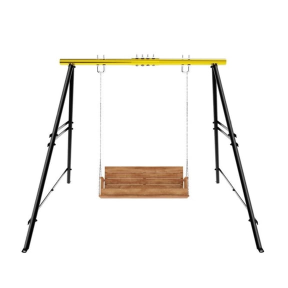 Hammock Chair Stand, A-Frame Heavy Duty 550Lbs Capacity, Outdoor Indoor Stand, Porch Patio Backyard, Metal Frame Only