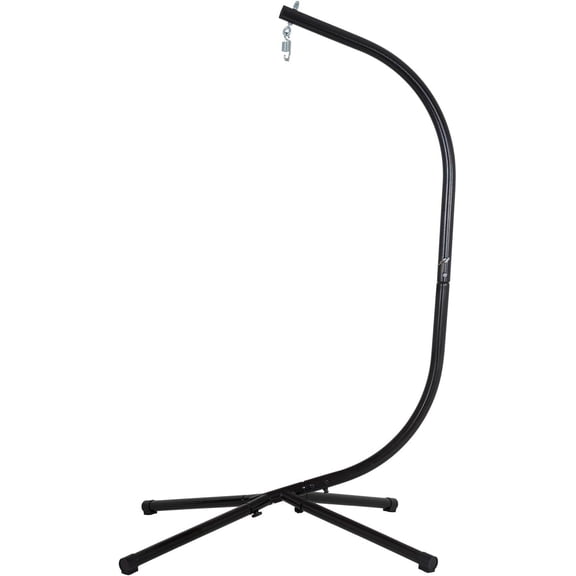Hammock Chair Stand, Outdoor Solid Steel Heavy Duty Construction for Hanging Hammock, Hanging Stand Max Load 400 LBS Air Porch Swing - 360 Degree Rotation