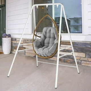 White hanging chair stand only hotsell