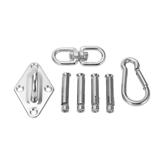 Hammock Chair Ultimate Hanging Kit with Door Buckle Carabiner Rotating