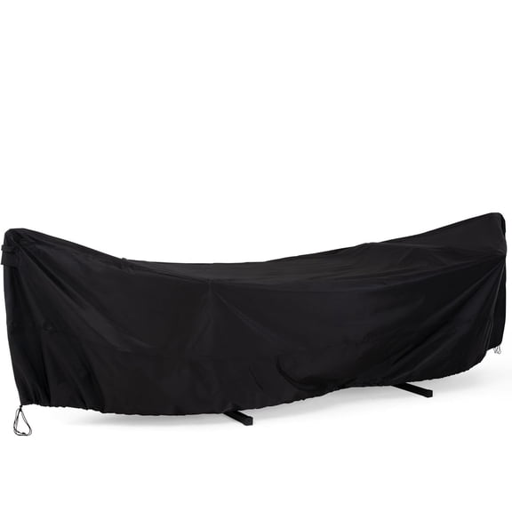 Hammock Cover, Water-Resistant Polyester, Black