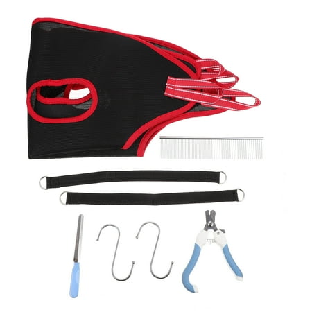 Hammock Dog Pet Nail Grooming Cat Sling File Bath Hanging Bathing Clipping Trimming Helper Harness Tools