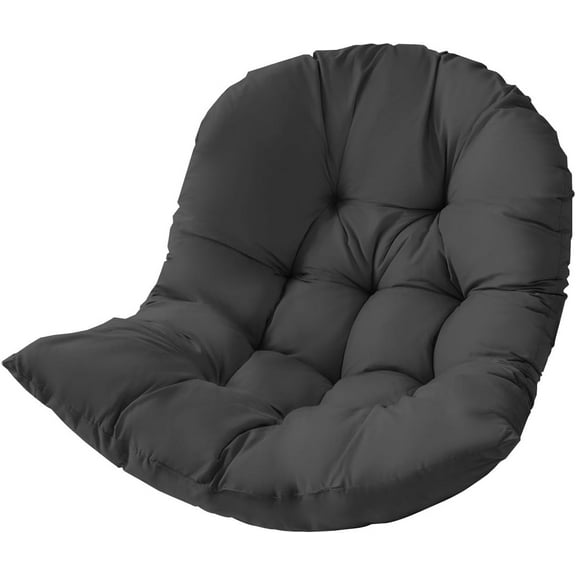 Hammock Egg Chair Cushion Replacement, Egg Chair Cushion 47.2 * 31.5" for Bedroom Balcony Egg Chair,Hammock Chair Cushions,Wicker Hanging Chair Cushion