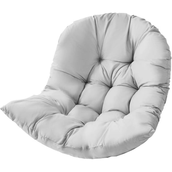 Hammock Egg Chair Cushion Replacement, Egg Chair Cushion 47.2 * 31.5" for Bedroom Balcony Egg Chair,Hammock Chair Cushions,Wicker Hanging Chair Cushion