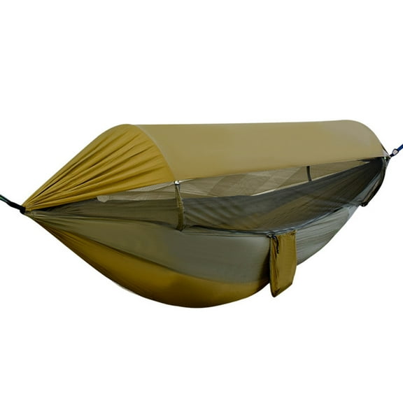 Hammock,Hammock Portable Hammock With Mosquito Net Waterproof Net Maiju Huiop Hxber