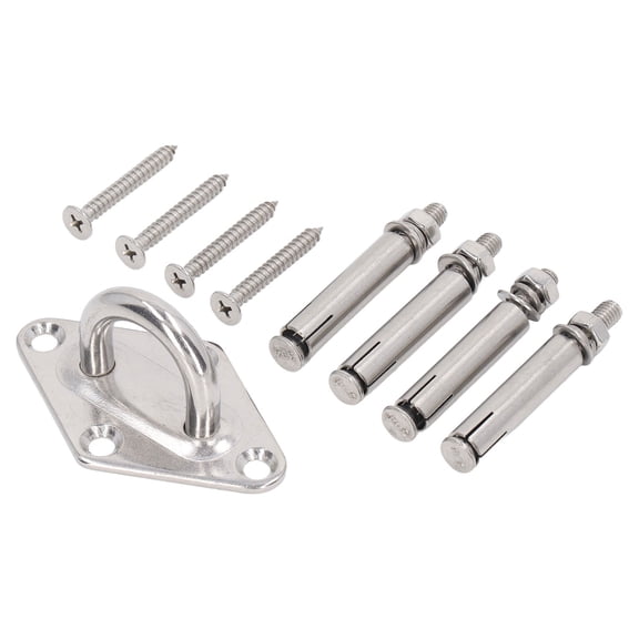 Hammock Hooks, Eye Pad Hook Bearing Rustproof For Ceiling