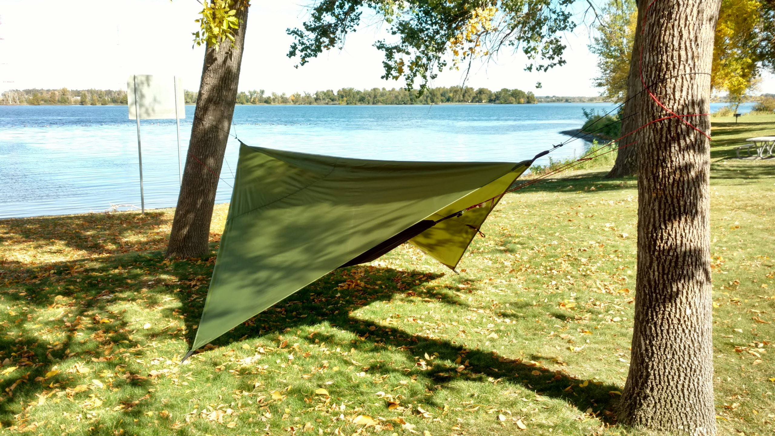 Hammock Rain Fly - Green