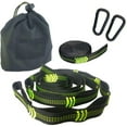 thumbnail image 1 of Hammock Straps, Hammock Tree Straps Set of 2, Non-Elastic Polyester Fiber, Portable and Lightweight, Tree-Friendly, for Quick and Easy Installation of All hammocks Black, 1 of 6