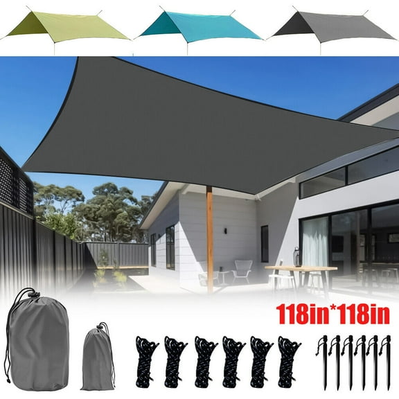 Hammock Tarp, Hammock Tent, Rain Tarp for Camping Hammock, Camping Gear Easy Set Up Including Tent Stakes and Carry Bag