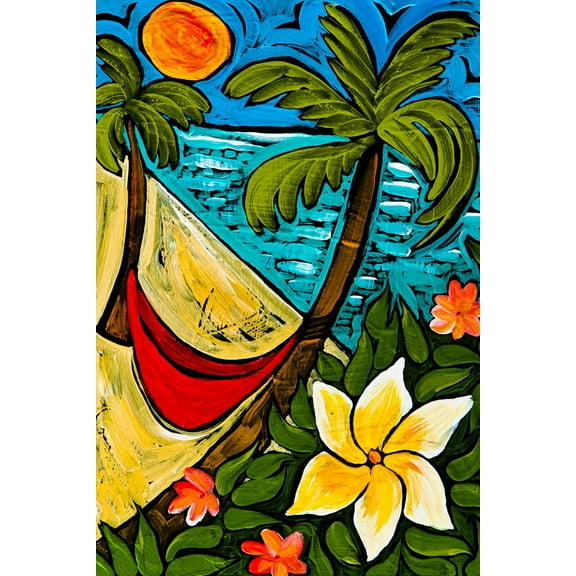 Hammock by Ben Mann Poster Print