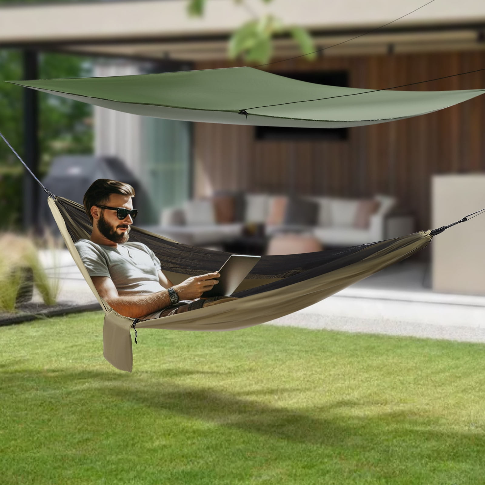 Rothco 2685 Super Hammock – Durable Portable Hammock For Camping & Outdoor Relaxation