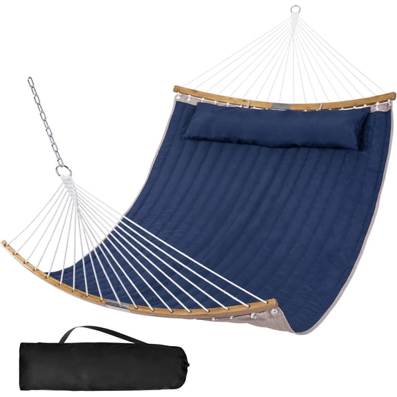 Hammocks Hanging Tree Hammock for Outdoor, Large Replacement Stand, Navy Blue