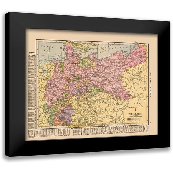 Hammond 14x12 Black Modern Framed Museum Art Print Titled - Germany - Hammond 1910