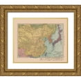 thumbnail image 1 of Hammond 31x26 Gold Ornate Wood Framed with Double Matting Museum Art Print Titled - Asia China Japan Korea - Hammond 1910, 1 of 4