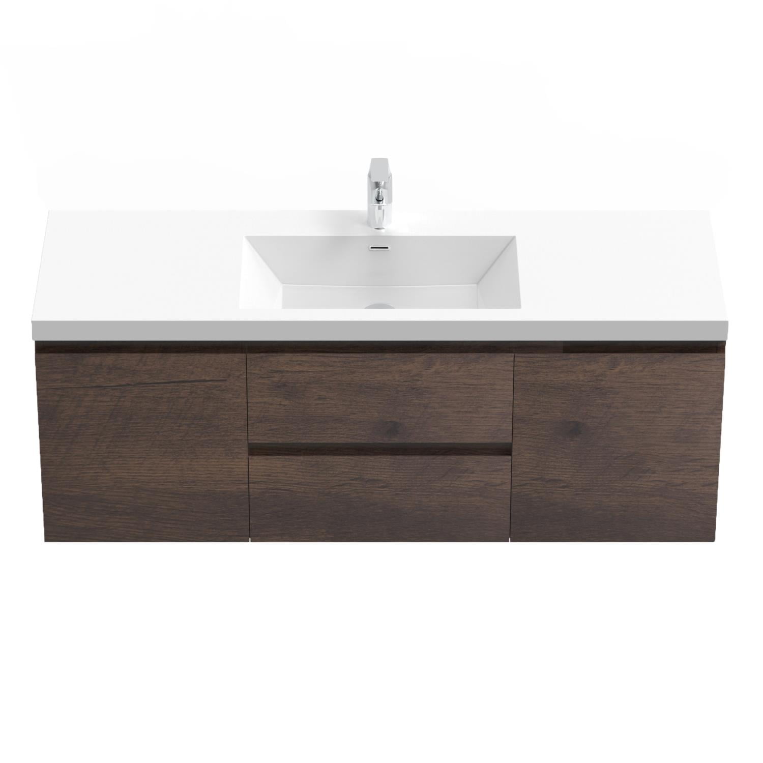 Hammond 58.7 in. W x 19.5 in. D. x 20.5 in. H Rose Wood Modern Design