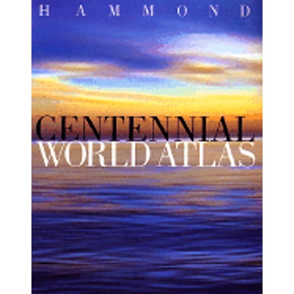 Pre-Owned Hammond Centennial World Atlas (Paperback) by Hammond World Atlas Corporation
