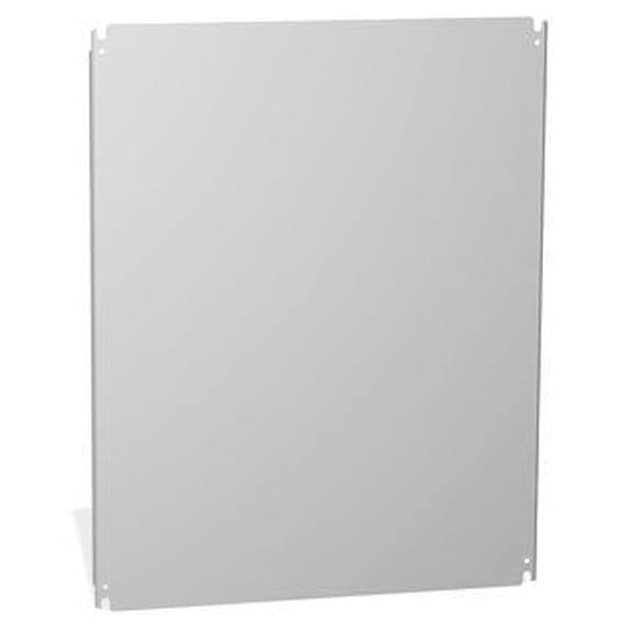 Hammond Manufacturing EP2424 Mild Steel Solid Inner Panel 22.2 Inch x 22.2 Inch White