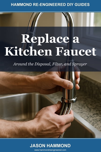 Hammond Re-Engineered DIY Guides Replace a Kitchen Faucet: Around the Disposal, Filter, and Sprayer, Book 6, (Paperback)