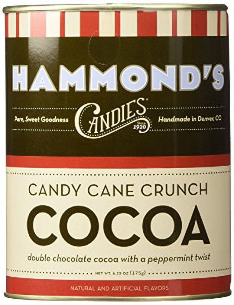 Hammond's Candies 6.25oz Cocoa Candy Cane Crunch