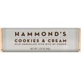 thumbnail image 1 of Hammond's Cookies & Cream Milk Choc Bar -12 Count - 2.25oz Bars - FREE SHIPPING, 1 of 1