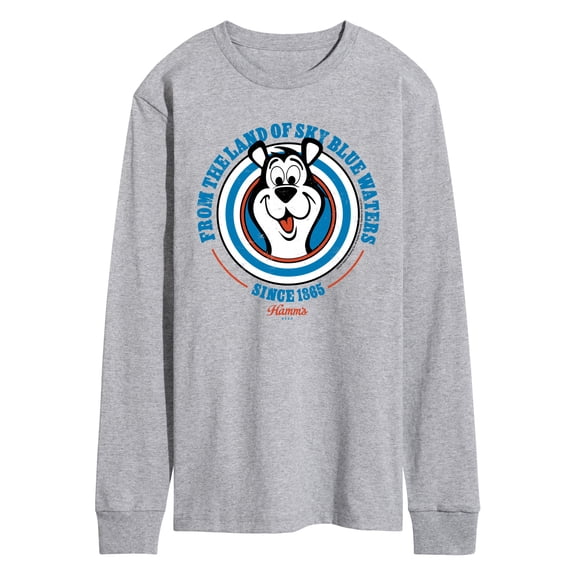 Hamms - Americas Favorite Beer Hamms - Men's Long Sleeve Graphic T-Shirt