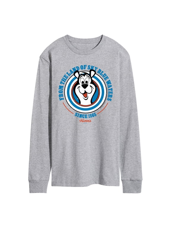 Hamms - Americas Favorite Beer Hamms Men's Long Sleeve Graphic T-Shirt