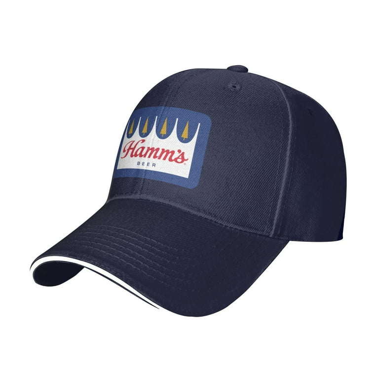 Hamms Beer Baseball Cap Classic Adjustable Sport Dad Hat Trucker Casquette Hat for Men Women Walmart