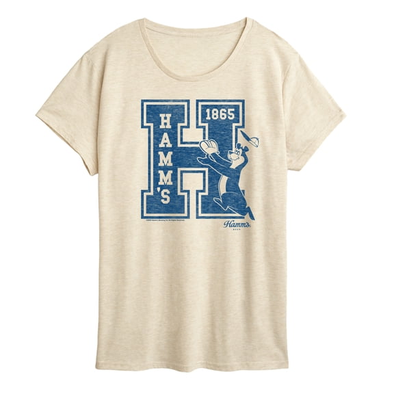 Hamms - Letterman - Women's Short Sleeve Graphic T-Shirt