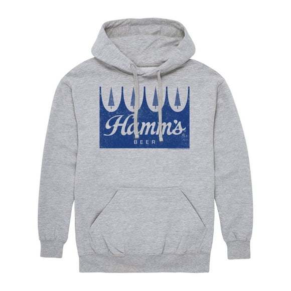 Hamms - Navy Crown Logo - Men's Fleece Pullover Hoodie