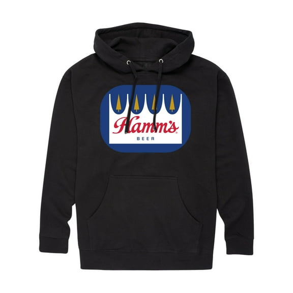 Hamm's - Rounded Logo - Men's Fleece Pullover Hoodie