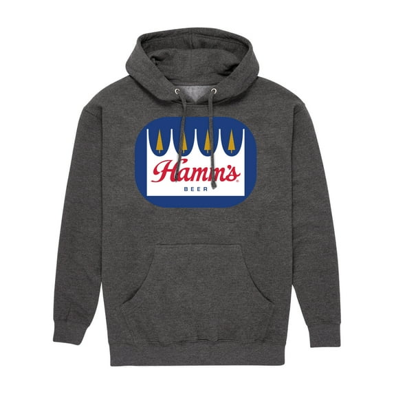 Hamm's - Rounded Logo - Men's Fleece Pullover Hoodie