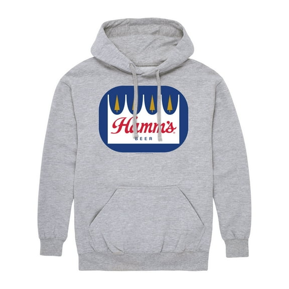Hamm's - Rounded Logo - Men's Fleece Pullover Hoodie
