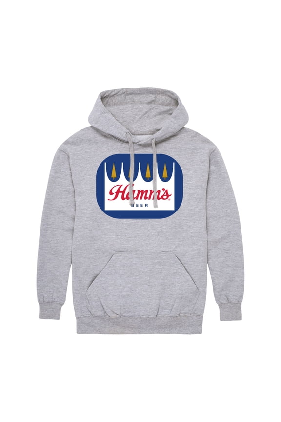 - Rounded Logo - Men's Fleece Pullover Hoodie