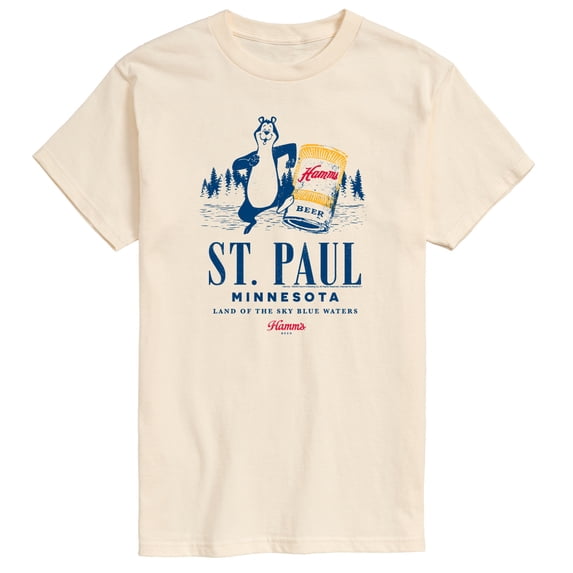 Hamms - St. Paul Minnesota - Men's Short Sleeve Graphic T-Shirt