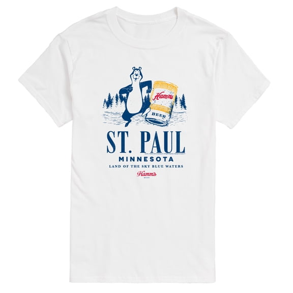 Hamms - St. Paul Minnesota - Men's Short Sleeve Graphic T-Shirt